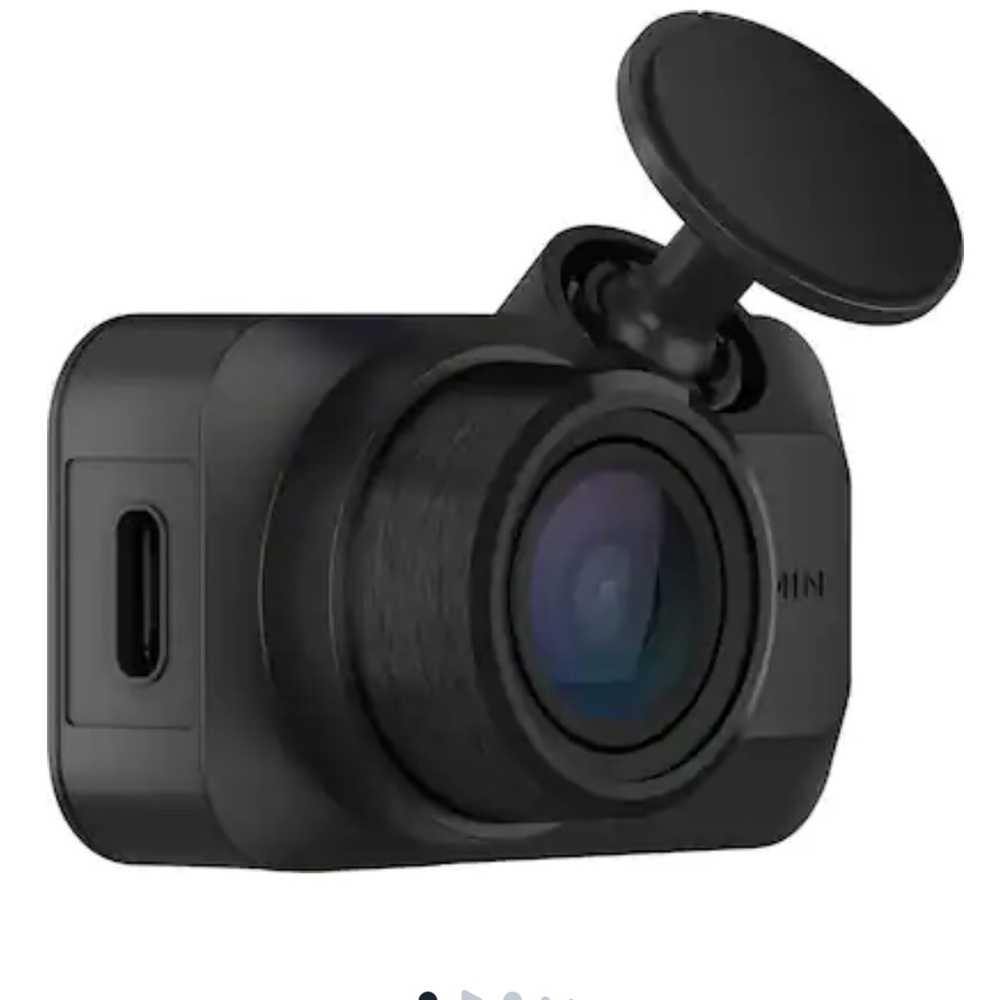 garmin Black In-Car Dash Camera with Wide Lens